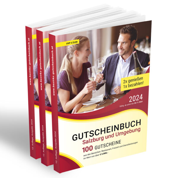 Bezirks-Gutscheinbuch 2024 – 100 Gutscheine